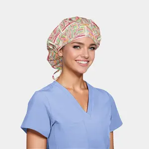 Strikingly Hued - Poppy Surgical Scrub Cap