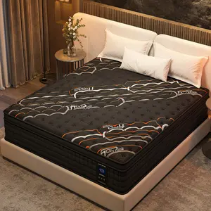12inch Twin Full Queen King Hybrid Spring Mattress in a Box Medium Firm Pressure Relief Spine Soothing For All Ages CertiPUR-US Certified