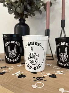 Bride or Die Bachelorette Cup