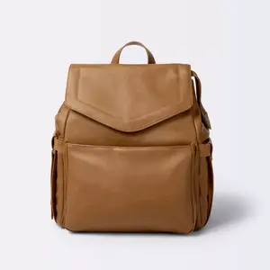 Flap Top Diaper Backpack - Cognac - Cloud Island Flap Top Diaper Backpack - Cognac - Cloud Island