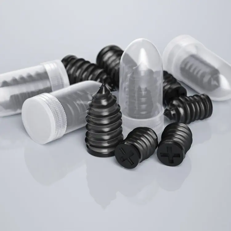 Tubeless Tire Repair Rubber Plug Set (49PCS/60PCS) - 2 Sizes, All-Weather Proof Screw-Type Tools and Gadgets, Quick Fix for Cars/Motorcycles/Tractors, Ideal for Road Trips & Daily Commuters, Self-Service Automotive Repair Kit