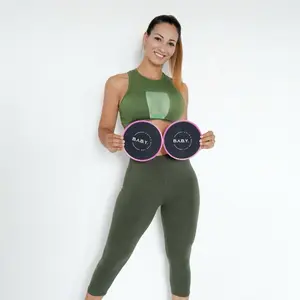 B.A.B.Y CORE SLIDER DISCS WORKOUT EXERCISE