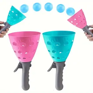 2-in-1 catch ball cup and 4-ball set, with turbocharged design - suitable for group play, easy to set up, portable and lightweight - ideal for parties and family gatherings