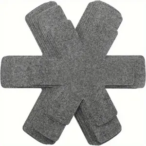 Pot Protector, 3 Counts/set Pot Divider Pad, Stackable Pot Protector, Pot Divider Pad, Used To Protect and Separate Pots and Pots, Coasters