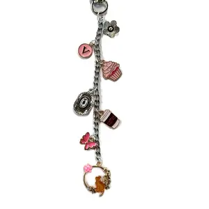 Custom Silver Chain Kindle Charm for Personalized Style