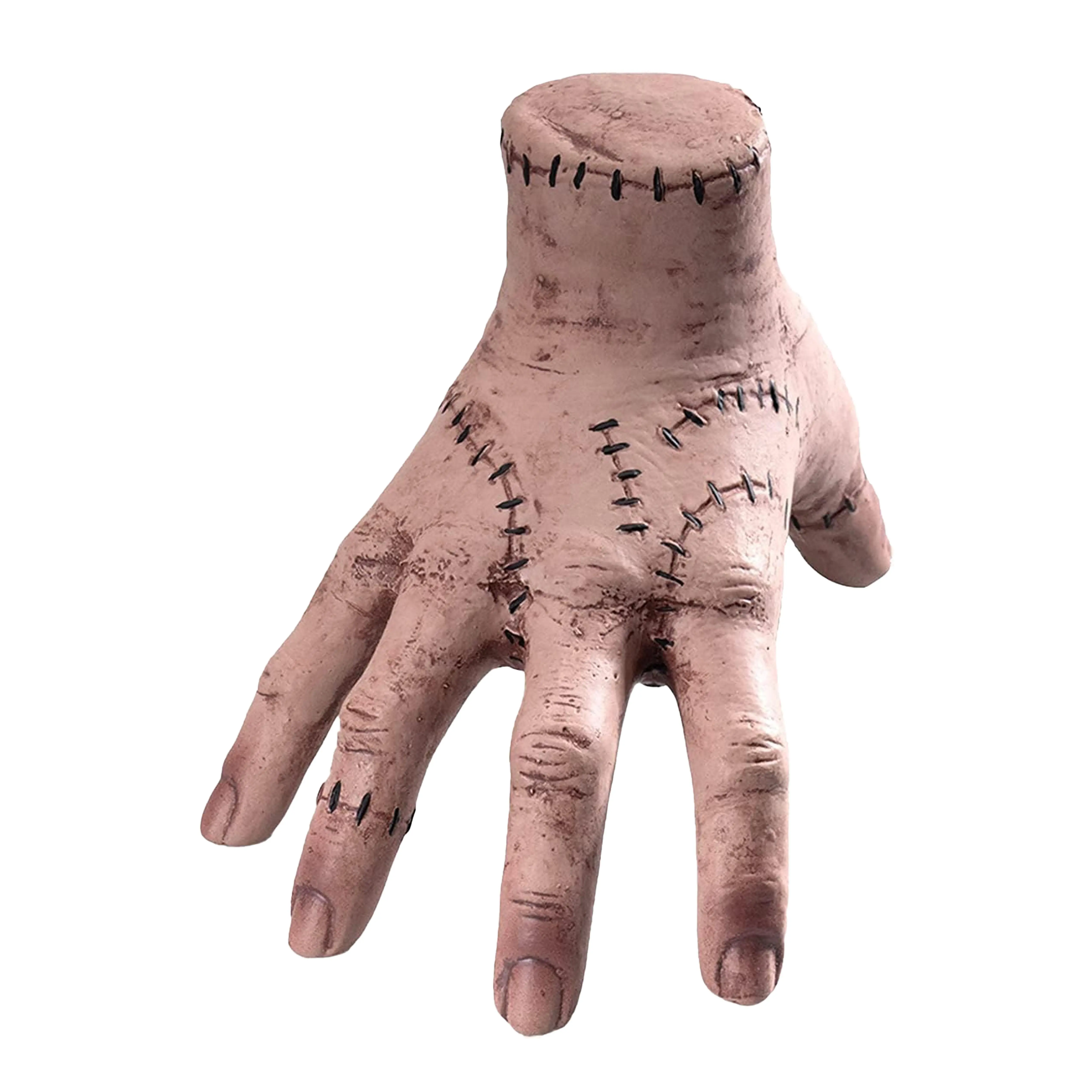 Wednesday Addams Family Thing Hand, Cosplay Hand by Addams Family, Fake Hand Toys Scary Props Halloween Decorations Prop Movie，Accessories for Halloween Xmas Gift Masks Spooky Water Proof Ornaments