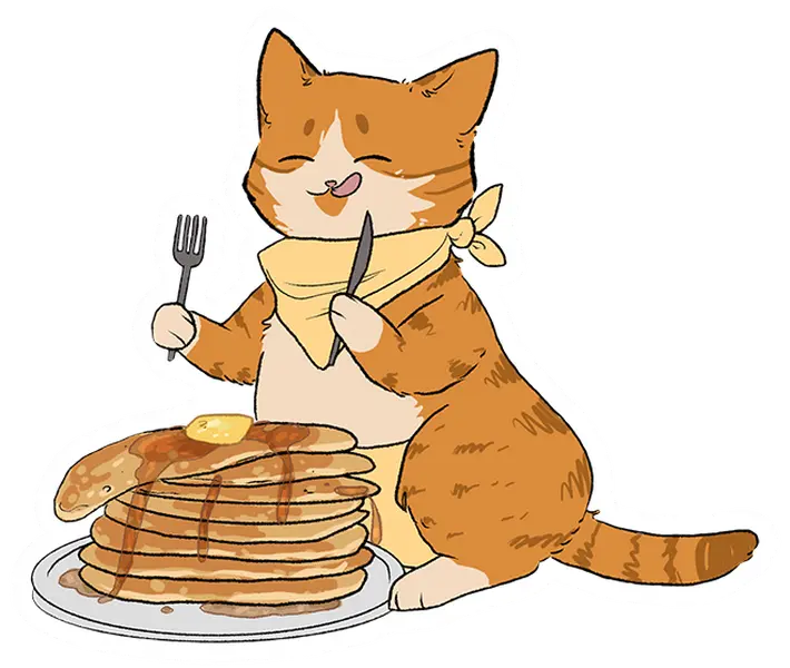 Dapper Dan Pancake Sticker