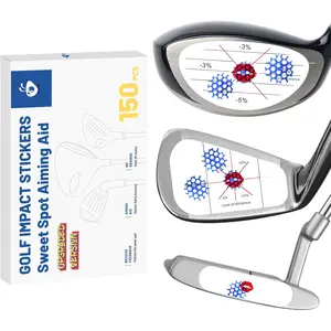 Golf Impact Tape - Self-Teaching Sweet Spot & Instant Swing Feedback -  Golf Swing  Aid for Indoor & Outdoor Practice - Golf Accessories for Beginners & Pros