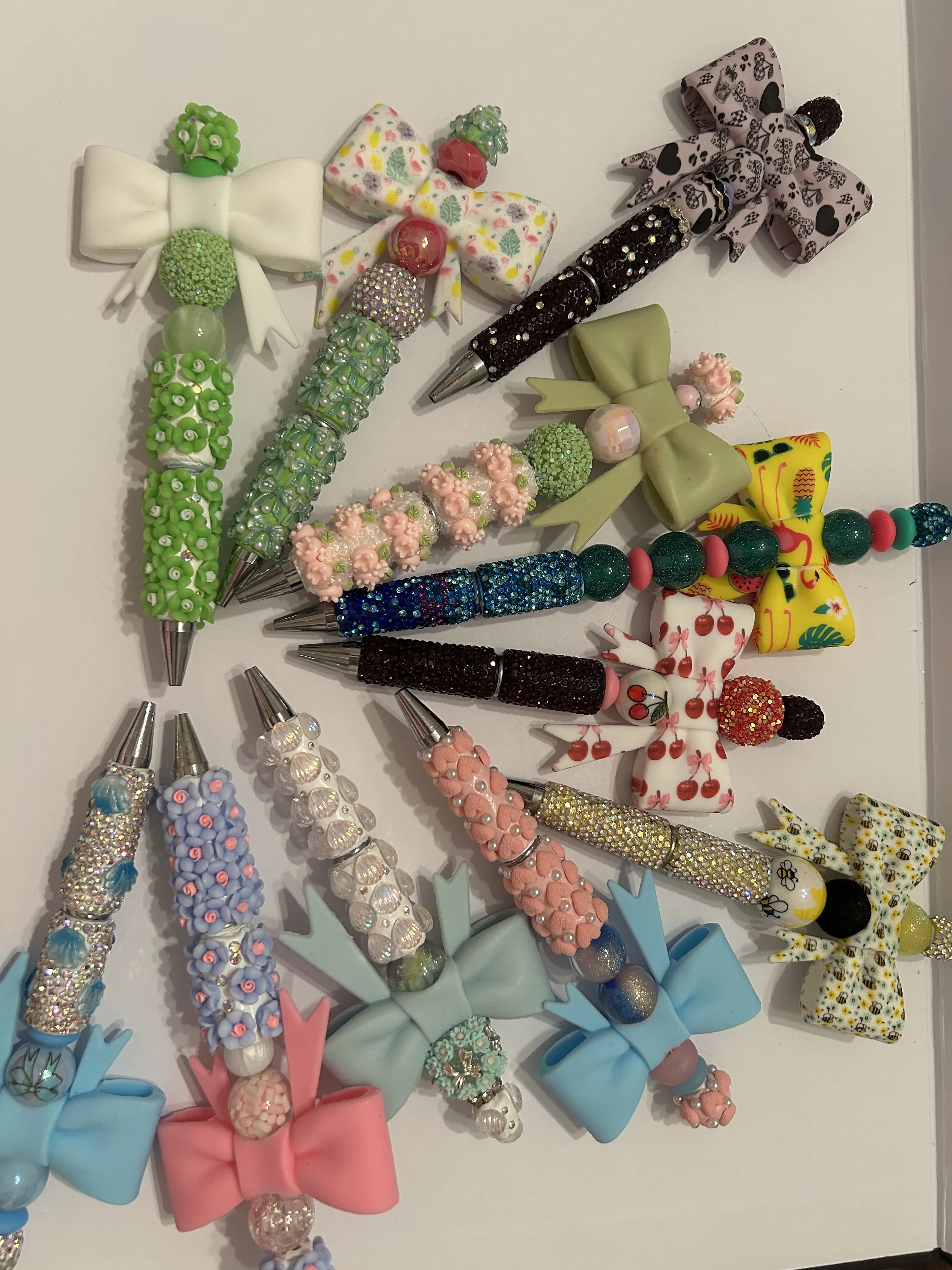 Bling Bow Pens "Live Claim Only"