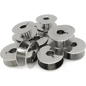 50pk Metal"L" Bobbins Compatible with Sewing Machine   Lock Juki- (55623S) - (SA159) - (H12413002)