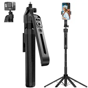 Portable Projector Stand, Multipurpose Adjustable Projector Tripod with Remote Control, Multifunctional Projector Stand for Home & Office