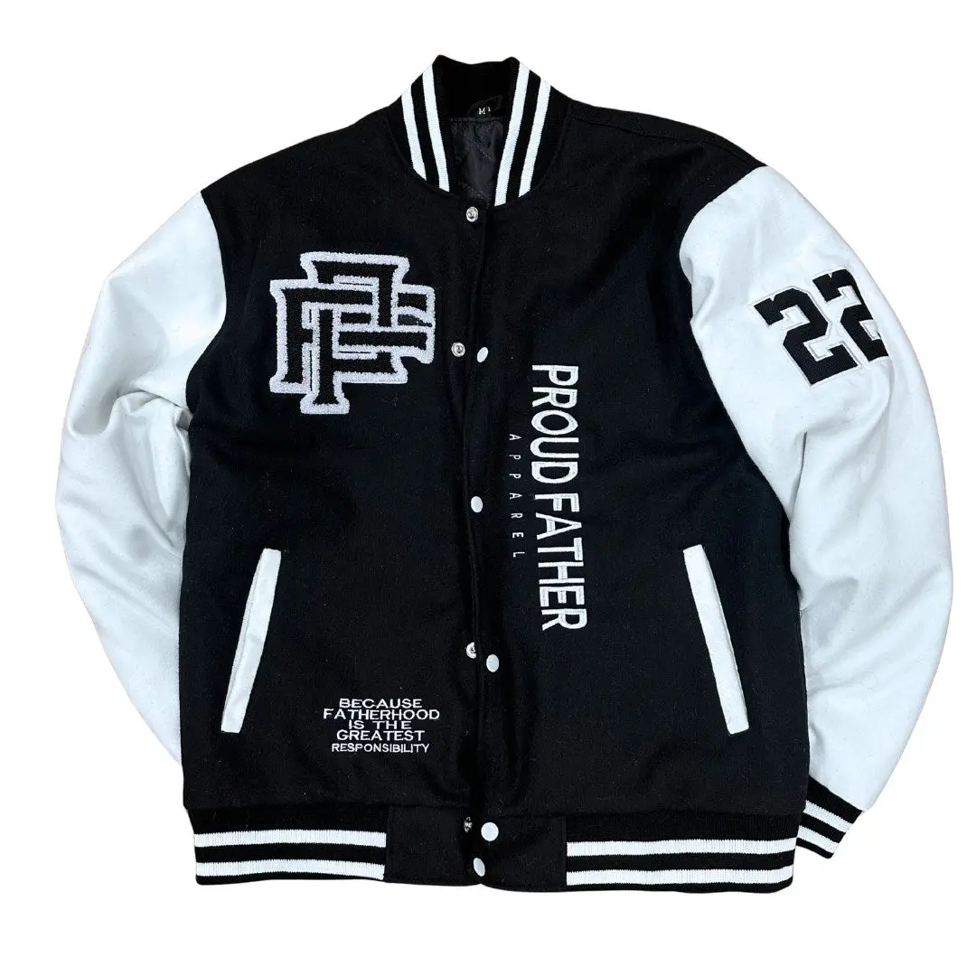 PROUD FATHER VARSITY JACKET