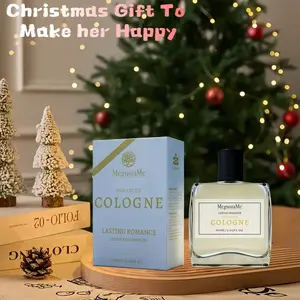 MegustaMe Lasting Romance Enhanced Cologne 50mL - Clean Warm Scent for Quiet Confidence Travel-Friendly Bottle Subtle Scent Hold Pure Gentle Formula