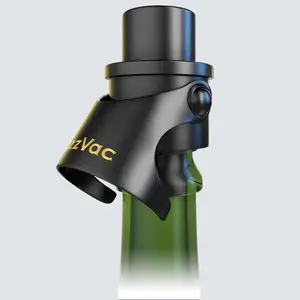 Set of 3 FizzVac Preservation Stoppers for Champagne, Sparkling Wine and Rosé