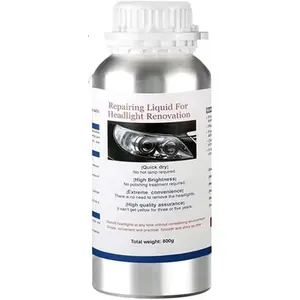 800g  Headlight Scratch Repair Liquid,Polymer  Headlight Liquid,Polishing Tool for,Restore and Repair Dull Yellow Headlights