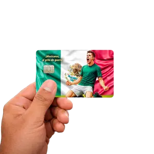 Soccer Credit Card Skin 2 Pack – Easy Apply Sticker Cover, No Residue, Fits Debit & Credit Cards