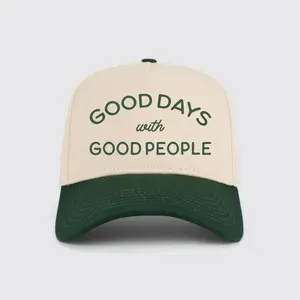 Flagship Trucker | Cream & Green