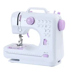505A Household Multifunctional Mini Desktop Electric Sewing Machine Small Pedal Operated Overlock Sewing Machine Home Use