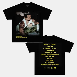 YEAT & DANGEROUS SUMMER 2025 V2 VINTAGE TEE, Unisex Rap Shirt, Rap Tee, Music Fans Shirt, Rapper Merch Gift for Him Gift For Her, Y2K Womenswear And Menswear Graphic Tee Top Crewneck Apparel