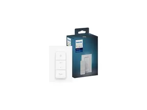 Philips Hue Smart Dimmer Switch with Remote (Requires Hue Hub, Installation-Free, Smart Home, Exclusively for Philips Hue Smart Bulbs)
