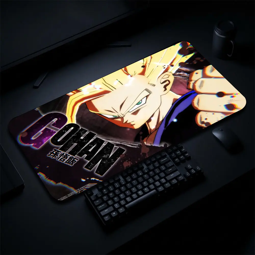 Collection g0han Dragonball Gaming Mouse Pad Personal, Custome, Anime Desk Mat Extended Keyboard Pad Waterproof Non Slip Rubber Base Large Mousepad for PC Gamer Setup Desk Accessories 40x21 Inch,Office Gifts, Decor desktop