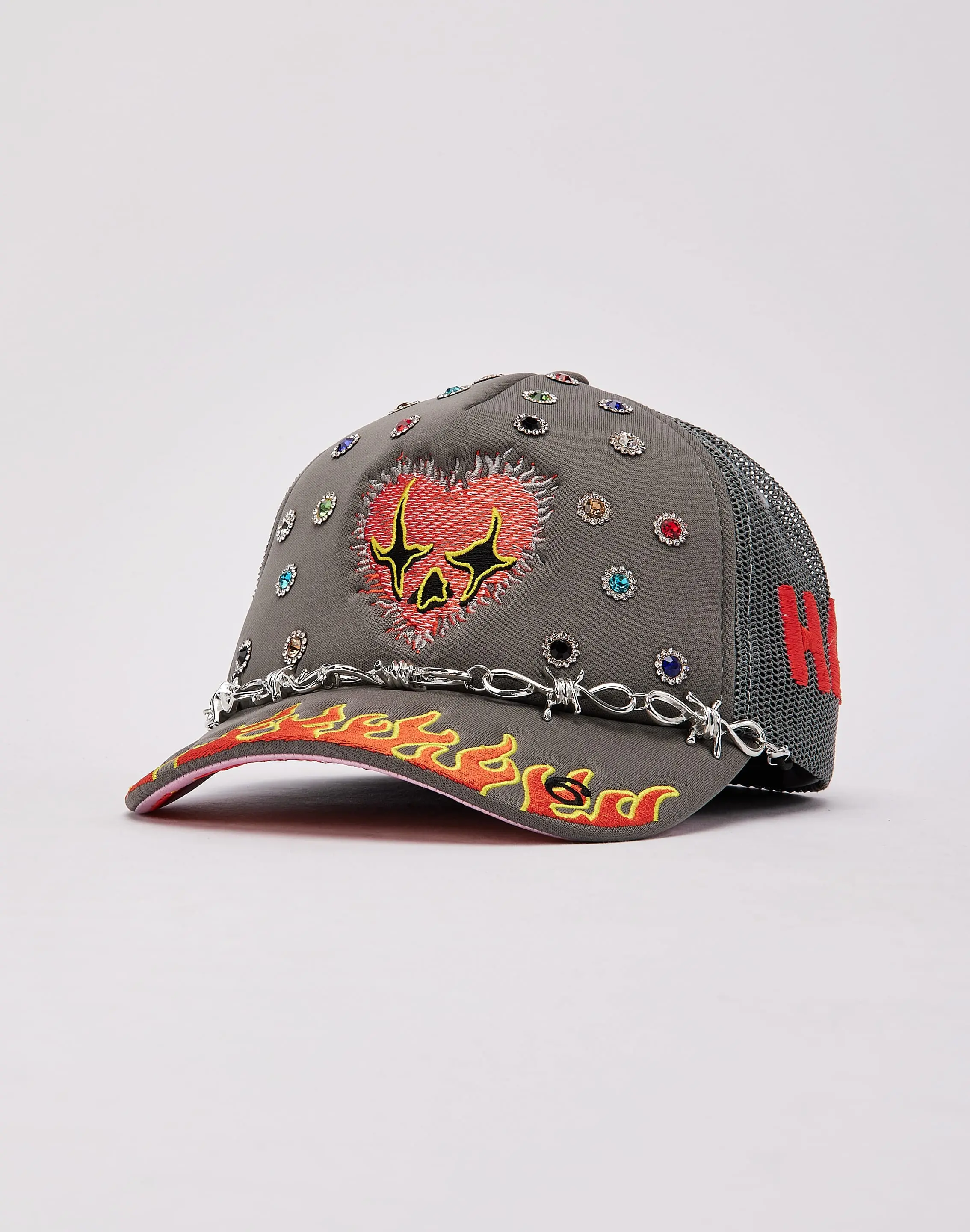 Mens TWELVE33 Toxicity “Love Hard” Trucker Hat Mens TWELVE33 Toxicity “Love Hard” Trucker Hat