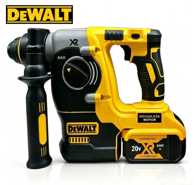 DEWALT M18 20V Cordless Rotary Hammer, Model 273, Heavy-Duty Drilling Tool for Concrete, Masonry high torque