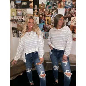 Think Of You Stripe Top