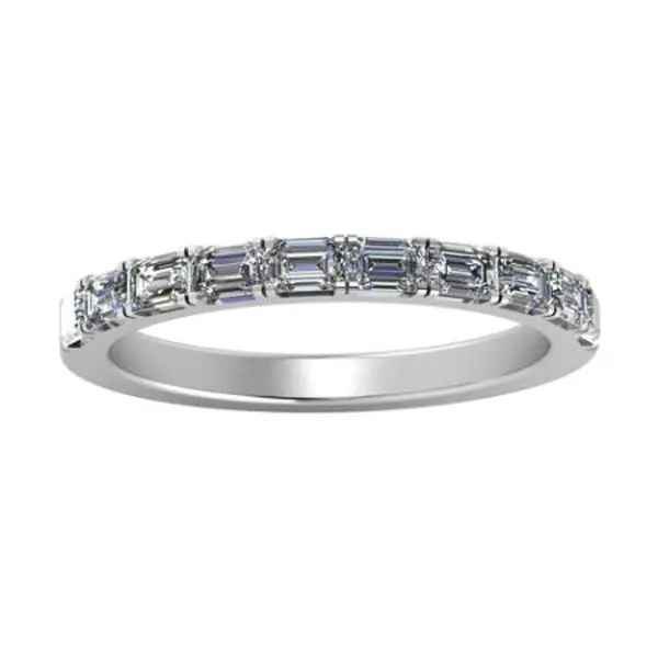Anya Baguette Trendy Lab Diamond Wedding Ring Anya Baguette Trendy Lab Diamond Wedding Ring