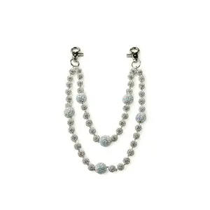 Lonni White Wallet Chain