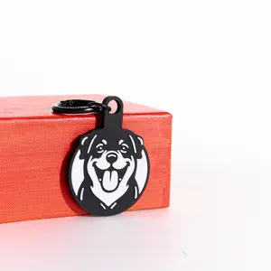 Personalized NFC Pet ID Tag – Smart Dog Tag with Owner Info, Collar Attachment for Lost & Found