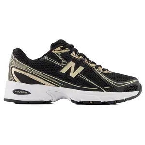 New Balance 740 Black Gold Metallic U740BG2 Men's Fashion Shoes New