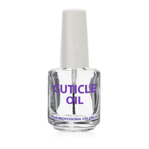 Cre8tion Empty Glass Bottle .5oz  "Cuticle Oil"