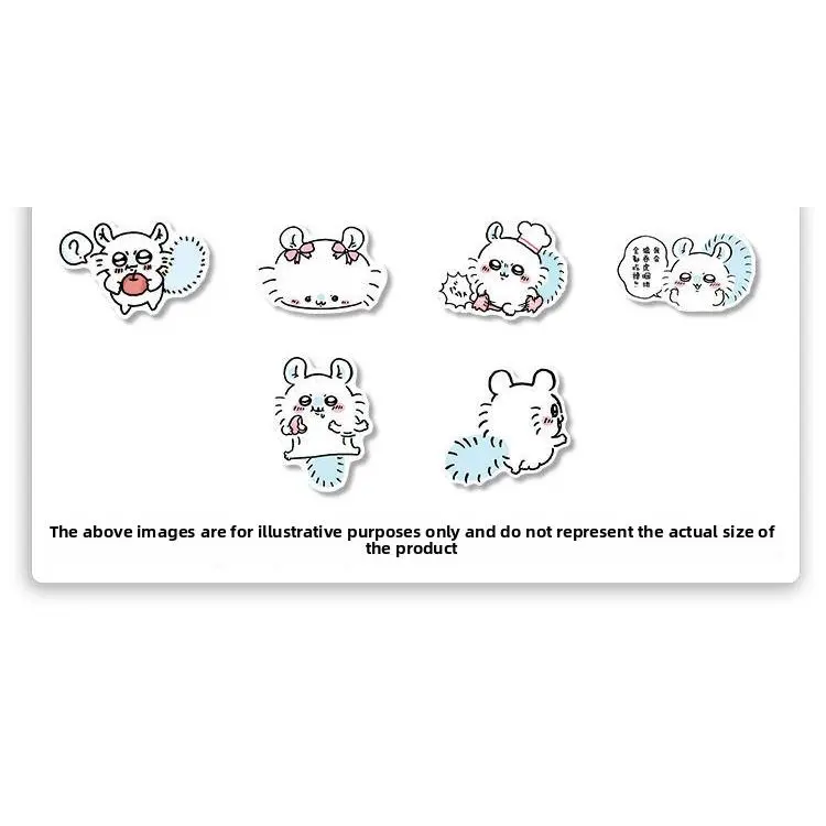 Chiikawa Momonga28302183 Character Sticker Pack - Cute 54pcs Cartoon Stickers for Wall Art, Handbook Decals - Ideal Gift for Cartoon Lovers (Toys & Hobbies DIY Specialty Supplies)