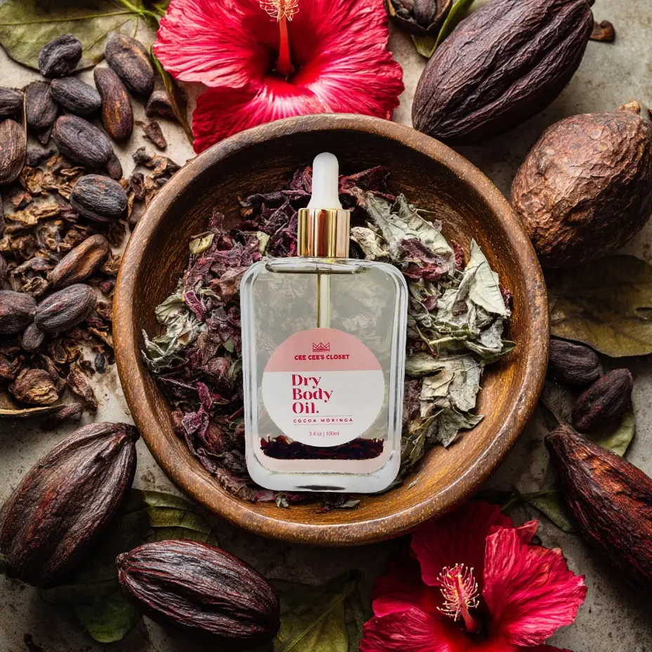 Limited Drop Scented Dry Body Oil - Moisturizing Formula for Skin without Grease