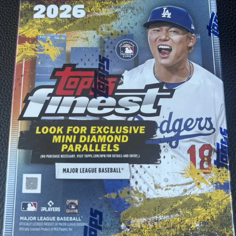 2026 TOPPS FINEST BASEBALL MEGA BOX (48 Cards) MLB Brand New Factory Sealed QTY
