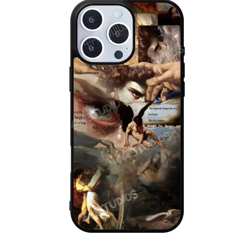 Goddess Angels Themed Protective Custom TPU Phone Shell, Stylish Mobile Phone Accessory