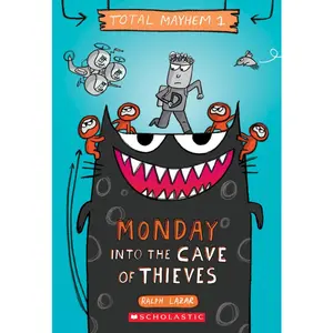 USED-Monday - Into the Cave of Thieves (Total Mayhem #1) by Lazar, Ralph (Paperback)