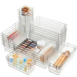 Military Grade Multi-Purpose Drawer Organizer - Holds 177 Items, Cosmetic & Bathroom Vanity Storage Solution for Home & Desk Organization