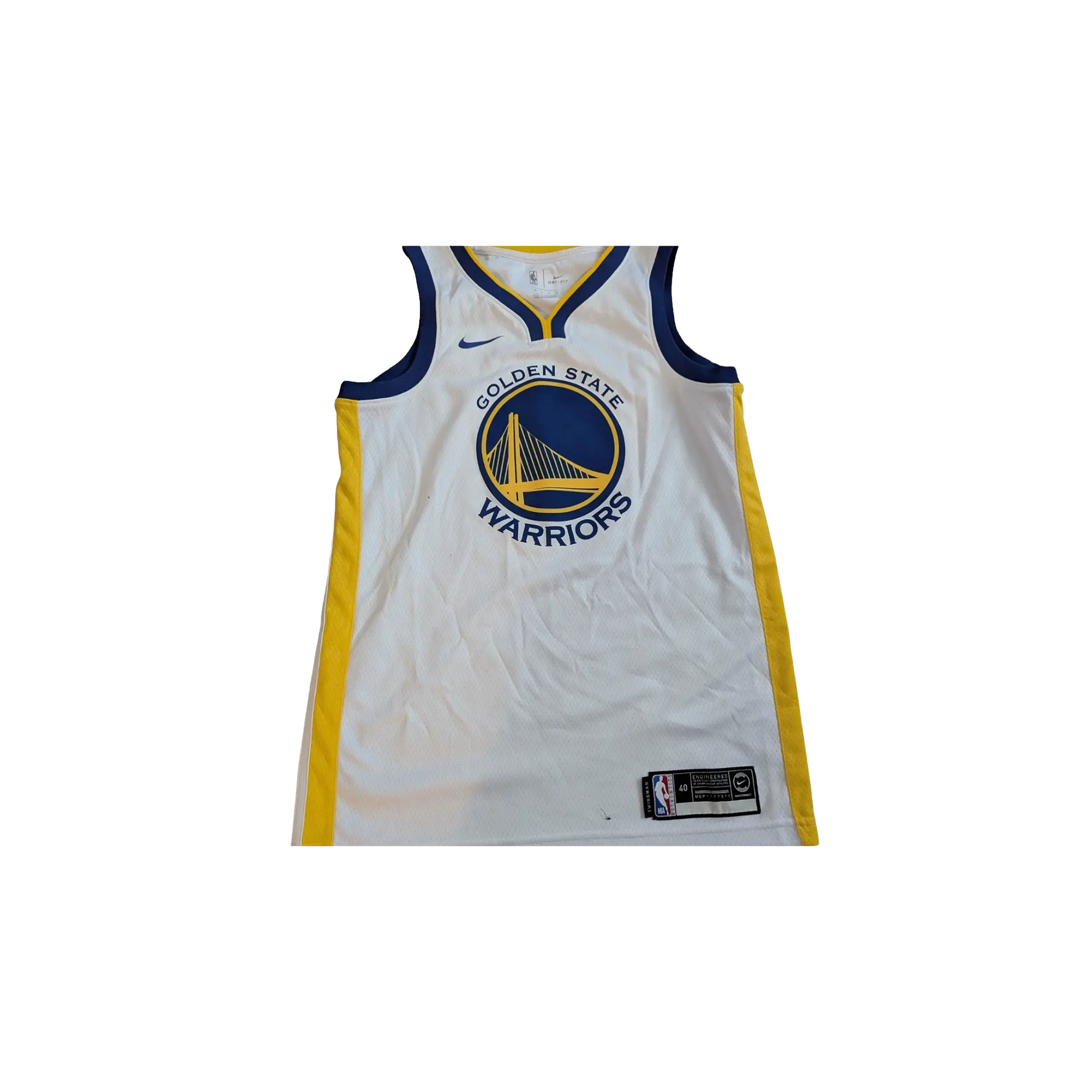 NBA GS Warriors Association Swingman Jersey "White" 903989 100