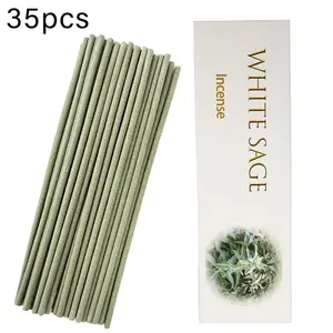 35pcs Peppermint Scented Incense Sticks, Long-Lasting Fragrance for Home Decor & Air Purification, Available in 1/6/10 Boxes