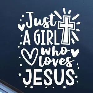 Cross & Heart Pattern Universal Car Sticker, Multi-purpose Car Window Decal, Decal For Cars, Car Exterior Decoration Accessories for Men & Women, Car Decals