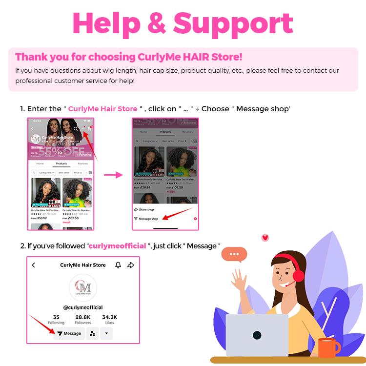 CurlyMe Invisible Hairline Kinky Straight & Afro Kinky Curly Half Wig Easy Wear Go Glueless Human Hair Wigs With Drawstring Beginner Friendly