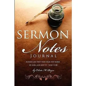 USED-Sermon Notes Journal by Payne, Celeste M. (Paperback)
