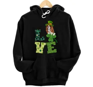 Funny Cavalier King Charles Spaniel St. Patricks Day Lover Hoodie, Sweatshirt, T-Shirt
