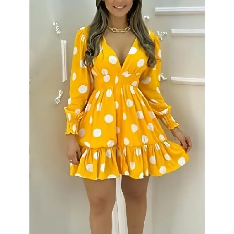yellow dress women long sleevs - TikTok Shop yellow dress women long sleevs - TikTok Shop