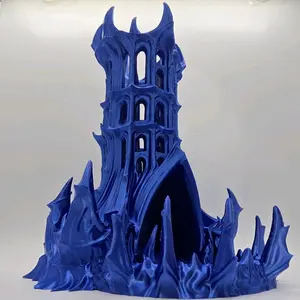 Dark Fantasy 3D Printed Dice Tower Perfect for DND, Pathfinder, Warhammer & all tabletop RPGs