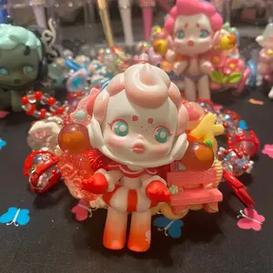 Skull Panda Phone Chain - Smartphone with Unique Design, Colorful Accents, and Decorative Elements - Cellphone