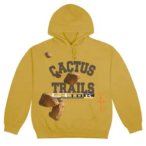 Travis Scott Boulder Varsity Hoodie Gold (men) by StockX