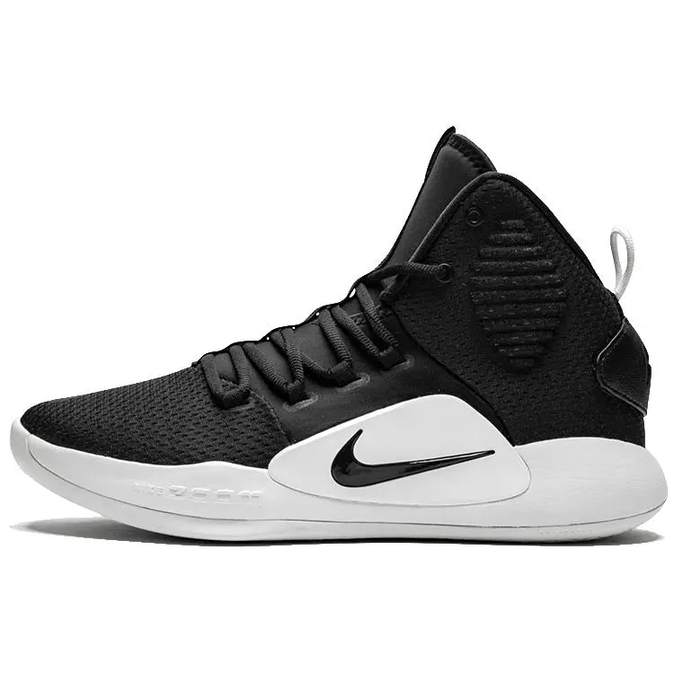 Nike Hyperdunk X Black White Durable Non-slip Mid Top Basketball Shoes Unisex AR0467-001